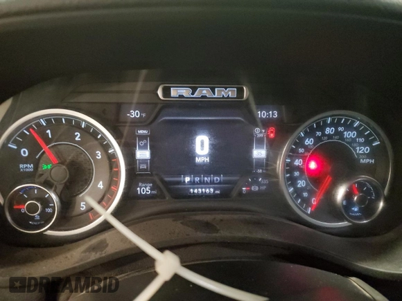 2019 Ram 3500 Laramie with VIN 3C63R3ML1KG558096, listed as a Copart auction lot 86859644 with 143,163 mi miles and Salvage Title. Bid and sale history available at carsss.com. Image 9.