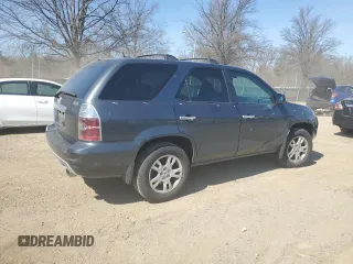 2006 Acura MDX Touring RES w/Navi with VIN 2HNYD18916H518309, listed as a Copart auction lot 48364015 with 170,295 mi miles and Salvage Title. Bid and sale history available at carsss.com. Image 3.