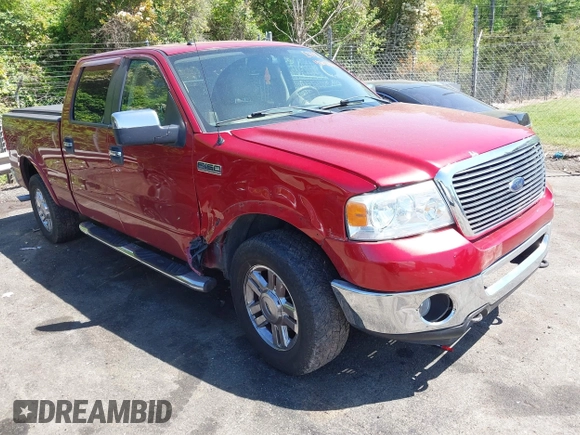 2007 Ford F-150 XLT with VIN 1FTPW14V87KD36051, listed as a IAAI auction lot 42022844 with 147,606 mi miles and . Bid and sale history available at DreamBid. Image 1.