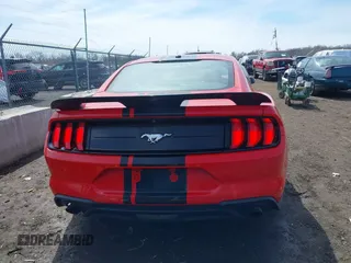 2019 Ford Mustang EcoBoost with VIN 1FA6P8TH6K5197340, listed as a IAAI auction lot 41846843 with 85,272 mi miles and . Bid and sale history available at carsss.com. Image 17.
