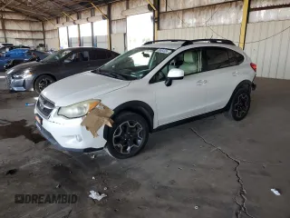 2014 Subaru Crosstrek Premium with VIN JF2GPACC6E8290552, listed as a Copart auction lot 58564385 with 117,626 mi miles and Salvage title. Bid and sale history available at DreamBid. Image 1.