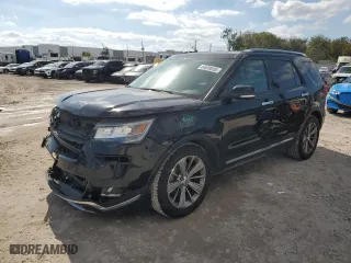 2018 Ford Explorer Limited with VIN 1FM5K7F80JGB10671, listed as a Copart auction lot 44639035 with 123,826 mi miles and Salvage Title. Bid and sale history available at carsss.com. Image 1.