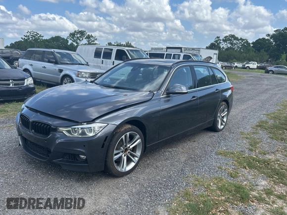 2017 BMW 3 Series 330i xDrive with VIN WBA8K3C38HA022948, listed as a Copart auction lot 51872485 with 34,232 mi miles and Clean Title. Bid and sale history available at carsss.com. Image 2.