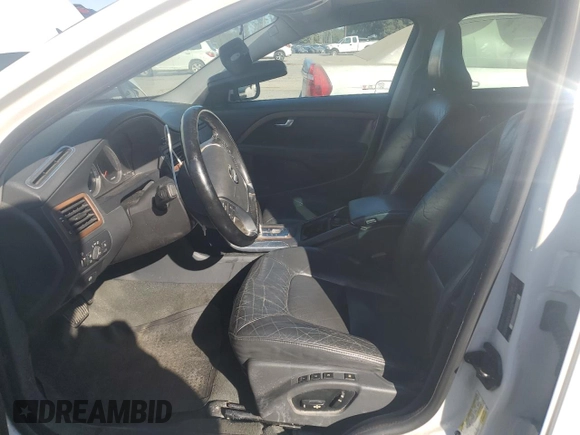 2010 Volvo S80 I6 with VIN YV1982AS3A1119243, listed as a Copart auction lot 77028274 with 244,222 mi miles and Salvage Title. Bid and sale history available at carsss.com. Image 7.