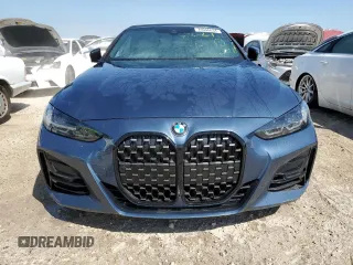 2023 BMW 4 Series 430i with VIN WBA23AT01PCL43892, listed as a Copart auction lot 74666634 with 16,544 mi miles and Non Repairable. Bid and sale history available at carsss.com. Image 5.