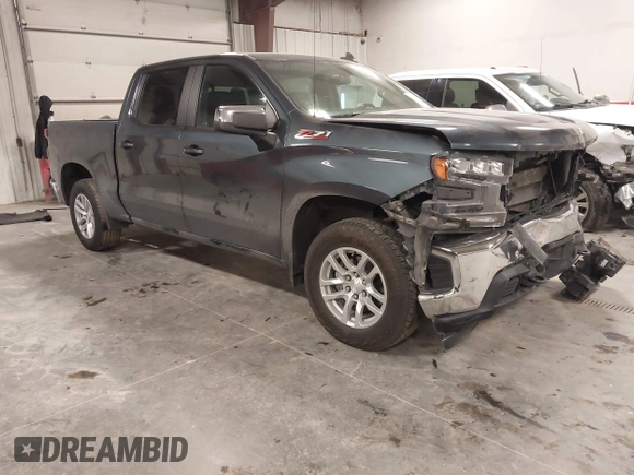 2019 Chevrolet Silverado 1500 LT with VIN 3GCUYDED5KG205003, listed as a IAAI auction lot 41382417 with 95,968 mi miles. Bid and sale history available at carsss.com. Image 1.