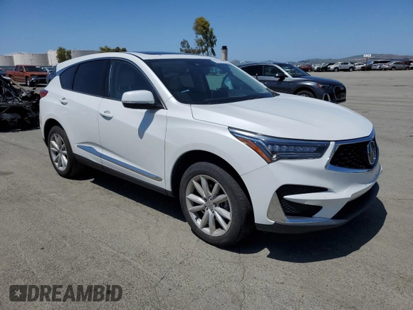 2021 Acura RDX with VIN 5J8TC1H32ML002816, listed as a Copart auction lot 55207855 with Not provided miles and Salvage title. Bid and sale history available at DreamBid. Image 4.
