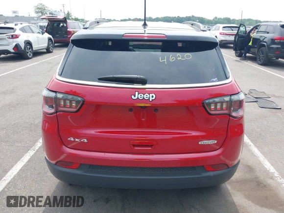 2018 Jeep Compass Latitude с VIN 3C4NJDBB7JT223360, выставлен на аукционе IAAI как лот 42406279 с пробегом 15 410 миль миль и . История ставок и продаж доступна на DreamBid. Изображение 16.