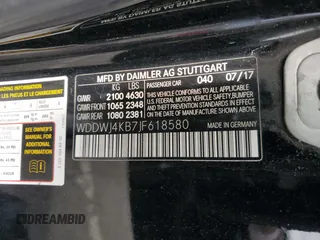 2018 Mercedes-Benz C 300 with VIN WDDWJ4KB7JF618580, listed as a Copart auction lot 63664805 with Not provided miles and Non repairable. Bid and sale history available at DreamBid. Image 13.