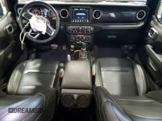 2023 Jeep Wrangler Sahara with VIN 1C4HJXEG3PW595576, listed as a Copart auction lot 64681745 with 32,843 mi miles and Salvage title. Bid and sale history available at DreamBid. Image 8.