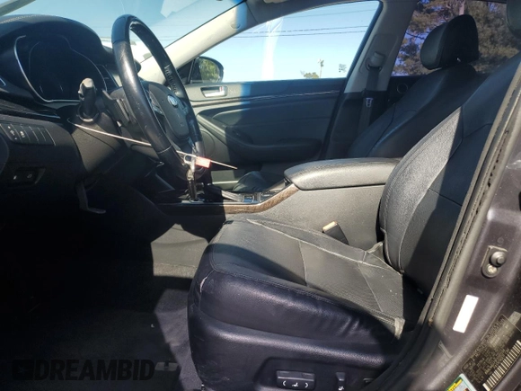 2015 Kia Cadenza Premium with VIN KNALN4D73F5195534, listed as a Copart auction lot 75629754 with 79,927 mi miles and Non Repairable. Bid and sale history available at carsss.com. Image 7.
