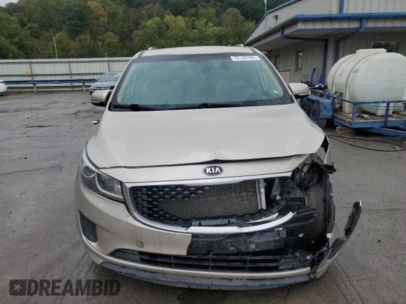 2017 Kia Sedona LX with VIN KNDMB5C1XH6249380, listed as a Copart auction lot 72143194 with 159,918 mi miles and Salvage Title. Bid and sale history available at DreamBid. Image 5.