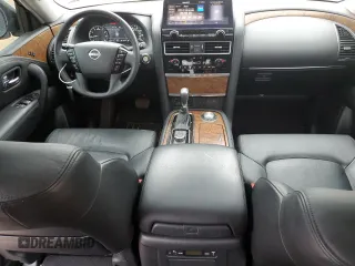 2022 Nissan Armada SL with VIN JN8AY2BD9N9678343, listed as a Copart auction lot 44131235 with 50,207 mi miles and Salvage Title. Bid and sale history available at carsss.com. Image 8.