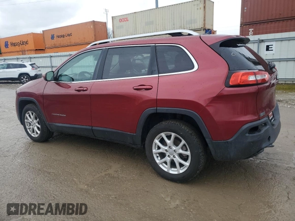 2014 Jeep Cherokee Latitude with VIN 1C4PJLCBXEW172132, listed as a Copart auction lot 47528285 with 154,268 mi miles and Salvage Title. Bid and sale history available at carsss.com. Image 2.