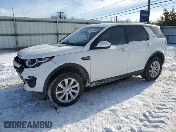 2018 Land Rover Discovery Sport SE with VIN SALCP2RX1JH730872, listed as a Copart auction lot 41961525 with 52,566 mi miles and Salvage Title. Bid and sale history available at carsss.com. Image 1.