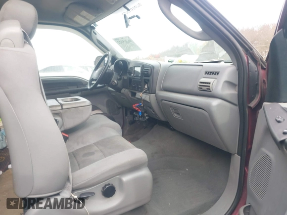 2005 Ford F-250 XL с VIN 1FTSX21535EA27133, выставлен на аукционе IAAI как лот 41305022 с пробегом 179 174 миль миль и . История ставок и продаж доступна на DreamBid. Изображение 5.