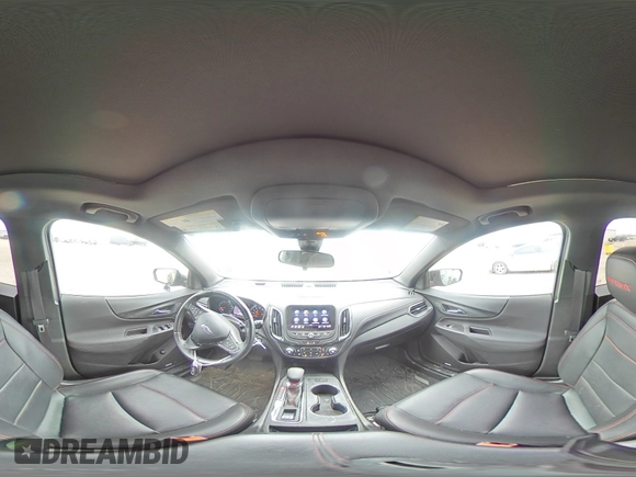 2022 Chevrolet Equinox RS with VIN 2GNAXWEVXN6129005, listed as a Copart auction lot 54504955 with 56,230 mi miles and Salvage title. Bid and sale history available at DreamBid. Image 16.
