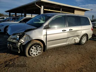 2006 Honda Odyssey LX with VIN 5FNRL38216B018605, listed as a Copart auction lot 43457695 with 258,118 mi miles and Salvage Title. Bid and sale history available at carsss.com. Image 1.