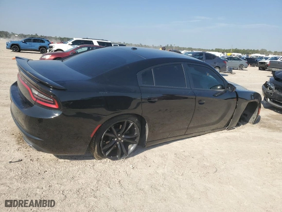 2018 Dodge Charger SXT with VIN 2C3CDXBG3JH186235, listed as a Copart auction lot 47542275 with NaN miles and Salvage Title. Bid and sale history available at carsss.com. Image 3.