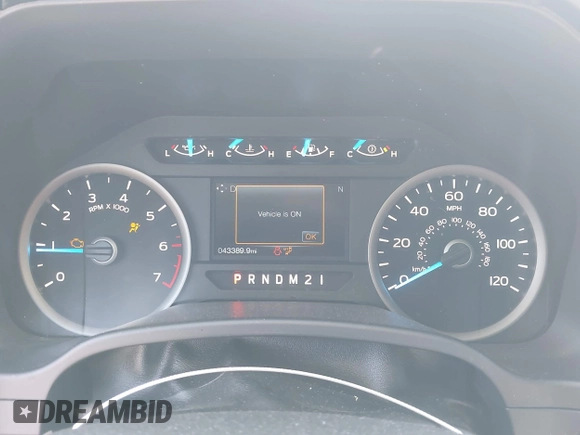 2017 Ford F-150 XL with VIN 1FTEW1EP6HKE18854, listed as a IAAI auction lot 42360089 with 43,389 mi miles and . Bid and sale history available at DreamBid. Image 7.