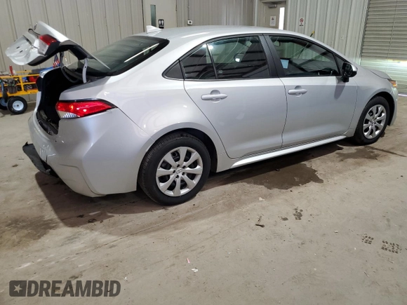 2024 Toyota Corolla LE with VIN 5YFB4MDE4RP098172, listed as a Copart auction lot 62014675 with 40,326 mi miles and Clean title. Bid and sale history available at DreamBid. Image 3.