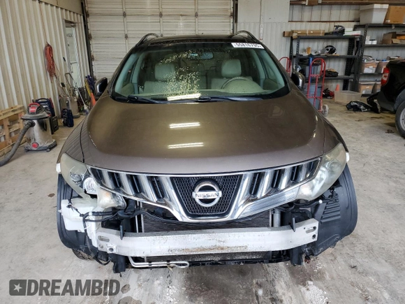 2010 Nissan Murano SL z VIN JN8AZ1MW4AW122863, wystawiony jako Copart lot #55816795 z przebiegiem 124 101 mil mil oraz Szkoda całkowita • Salvage title. Historia ofert i sprzedaży dostępna na DreamBid. Obrazek 5.