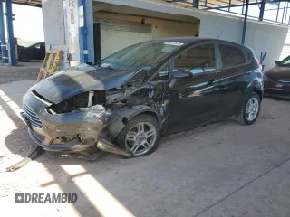 2019 Ford Fiesta SE z VIN 3FADP4EJ8KM155018, wystawiony jako Copart lot #54872615 z przebiegiem 48 868 mil mil oraz Szkoda całkowita • Salvage title. Historia ofert i sprzedaży dostępna na DreamBid. Obrazek 1.