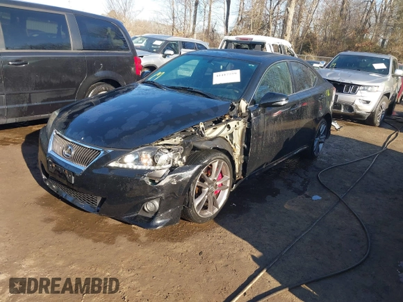 2011 Lexus IS with VIN JTHBE5C22B5026379, listed as a IAAI auction lot 41417759 with 143,063 mi miles. Bid and sale history available at carsss.com. Image 18.