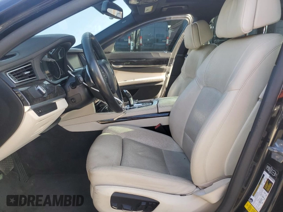 2014 BMW 7 Series 740Li with VIN WBAYE4C50ED137813, listed as a Copart auction lot 80801994 with 159,726 mi miles and Clean Title. Bid and sale history available at carsss.com. Image 7.
