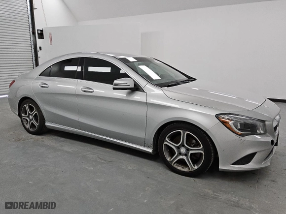 2014 Mercedes-Benz CLA-Class CLA 250 with VIN WDDSJ4EB1EN066192, listed as a Copart auction lot 45275555 with 106,026 mi miles and Clean Title. Bid and sale history available at carsss.com. Image 4.