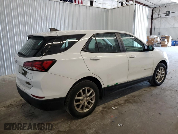2022 Chevrolet Equinox LS with VIN 3GNAXHEV2NS161704, listed as a Copart auction lot 62684915 with 195,053 mi miles and Clean title. Bid and sale history available at DreamBid. Image 3.