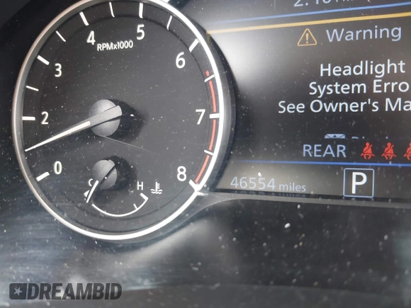 2024 Nissan Altima SV with VIN 1N4BL4DV5RN337279, listed as a IAAI auction lot 42642782 with 46,554 mi miles and . Bid and sale history available at DreamBid. Image 16.