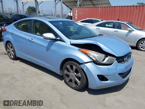 2012 Hyundai Elantra Limited with VIN KMHDH4AE5CU464938, listed as a IAAI auction lot 42572413 with 181,076 mi miles and . Bid and sale history available at DreamBid. Image 1.