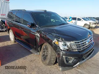 2019 Ford Expedition XLT with VIN 1FMJU1HT5KEA76604, listed as a IAAI auction lot 42066397 with 112,305 mi miles and . Bid and sale history available at DreamBid. Image 1.