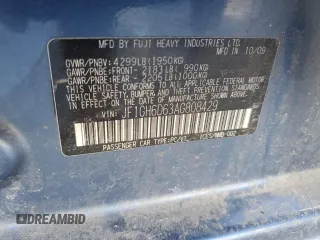2010 Subaru Impreza Outback Special Sports with VIN JF1GH6D63AG808429, listed as a Copart auction lot 87429544 with Not provided miles and Salvage title. Bid and sale history available at DreamBid. Image 15.