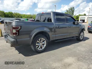 2018 Ford F-150 XL с VIN 1FTEW1C50JKF19590, выставлен на аукционе Copart как лот 61904845 с пробегом 41 038 миль миль и Списание • Salvage title. История ставок и продаж доступна на DreamBid. Изображение 3.
