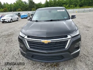 2023 Chevrolet Traverse LS with VIN 1GNERFKW6PJ108991, listed as a Copart auction lot 61252155 with 59,188 mi miles and Salvage title. Bid and sale history available at DreamBid. Image 5.