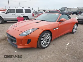 2014 Jaguar F-Type V6 with VIN SAJWA6E77E8K06989, listed as a IAAI auction lot 41286537 with 54,977 mi miles and . Bid and sale history available at DreamBid. Image 17.