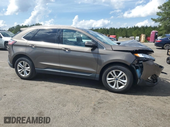 2019 Ford Edge SEL z VIN 2FMPK3J98KBB59420, wystawiony jako Copart lot #55733465 z przebiegiem 55 132 mil mil oraz Szkoda całkowita • Salvage title. Historia ofert i sprzedaży dostępna na DreamBid. Obrazek 4.