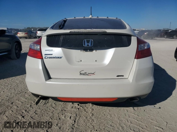 2010 Honda Accord Crosstour EX-L with VIN 5J6TF2H57AL007609, listed as a Copart auction lot 82187274 with 195,300 mi miles and Salvage Title. Bid and sale history available at carsss.com. Image 6.