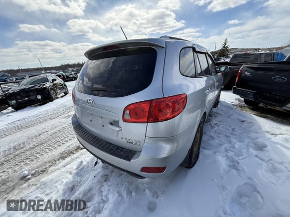 2009 Hyundai Santa Fe GL with VIN 5NMSG73E59H293640, listed as a Copart auction lot 52314035 with 157,367 mi miles and Salvage title. Bid and sale history available at DreamBid. Image 3.