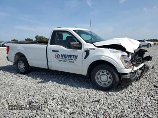 2023 Ford F-150 XL with VIN 1FTMF1CB8PKE61500, listed as a Copart auction lot 58465285 with 37,784 mi miles and Non repairable. Bid and sale history available at DreamBid. Image 4.
