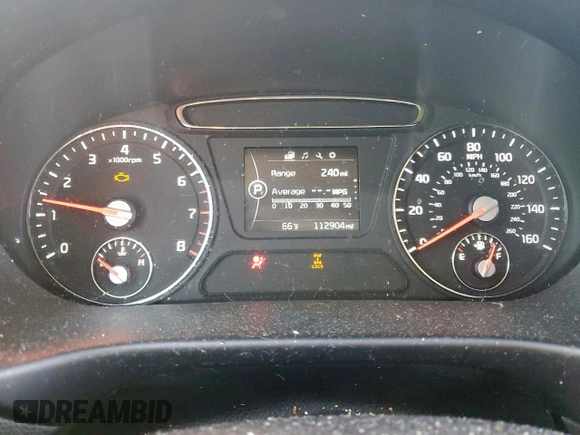 2016 Kia Sorento EX with VIN 5XYPHDA19GG025537, listed as a Copart auction lot 48769755 with 112,904 mi miles and Salvage Title. Bid and sale history available at carsss.com. Image 9.