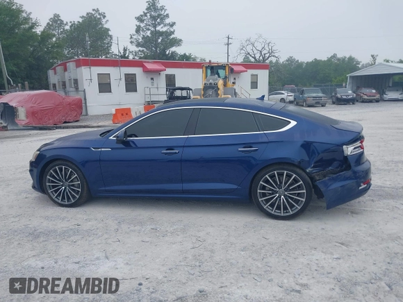 2018 Audi A5 Sportback Premium Plus with VIN WAUBNCF51JA010348, listed as a IAAI auction lot 42158517 with 78,731 mi miles and . Bid and sale history available at DreamBid. Image 14.