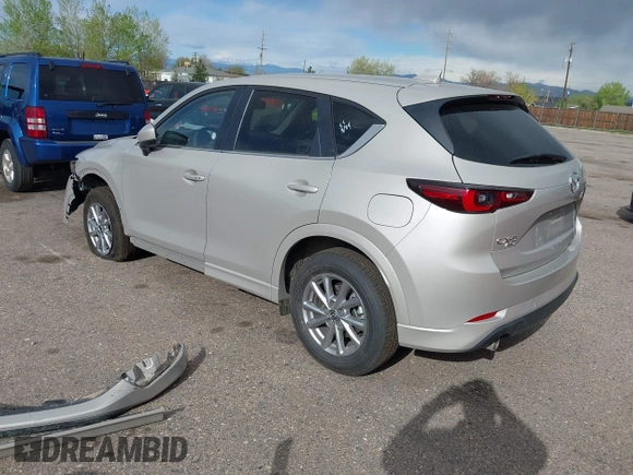 2025 Mazda CX-5 2.5 S Preferred Package with VIN JM3KFBCL1S0601601, listed as a IAAI auction lot 42135173 with 2,392 mi miles. Bid and sale history available at carsss.com. Image 3.