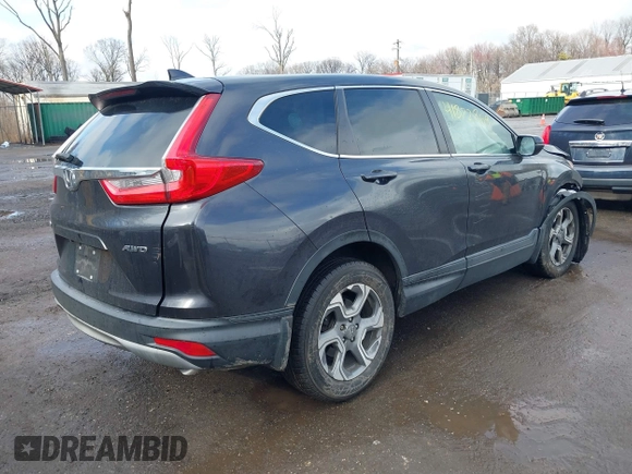 2017 Honda CR-V EX with VIN 2HKRW2H54HH641846, listed as a IAAI auction lot 41872869 with 67,520 mi miles. Bid and sale history available at carsss.com. Image 4.