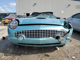 2002 Ford Thunderbird Hardtop Premium z VIN 1FAHP60A52Y128979, wystawiony jako Copart lot #68105854 z przebiegiem 58 146 mil mil oraz Nie do naprawy • Non repairable. Historia ofert i sprzedaży dostępna na DreamBid. Obrazek 5.