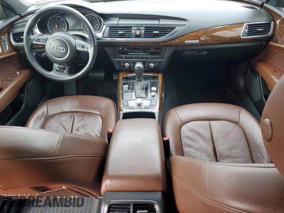2018 Audi A7 Premium Plus with VIN WAUW3AFC9JN075029, listed as a Copart auction lot 48220215 with 118,740 mi miles and Salvage Title. Bid and sale history available at carsss.com. Image 8.