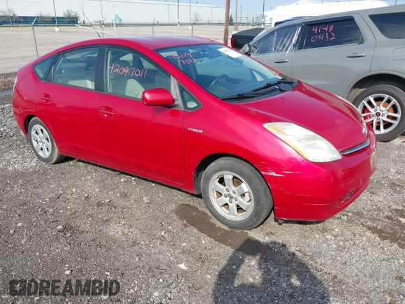 2008 Toyota Prius with VIN JTDKB20U687727907, listed as a IAAI auction lot 42097011 with 102,187 mi miles. Bid and sale history available at carsss.com. Image 1.