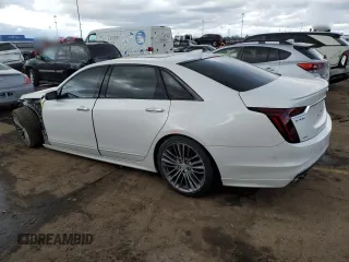 2019 Cadillac CT6 Sport AWD with VIN 1G6KP5R62KU132670, listed as a Copart auction lot 42539895 with 56,968 mi miles and Clean title. Bid and sale history available at DreamBid. Image 2.